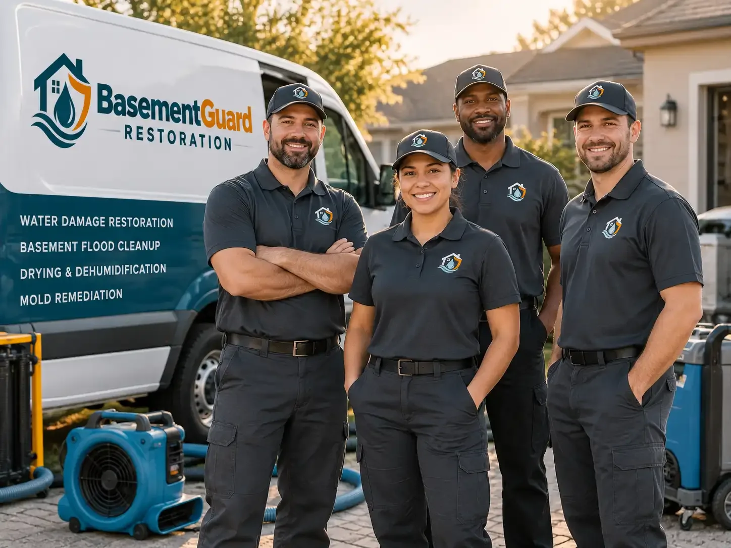 Basement Water Damage Restoration company in Bourg, LA